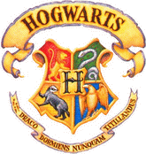 Das Wappen von Hogwarts - fhrt mit einem Klick auf meine Startseite