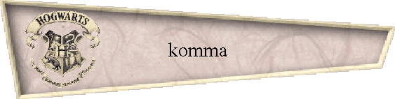 komma