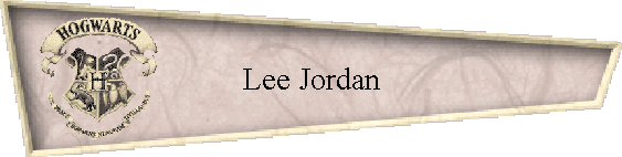 Lee Jordan