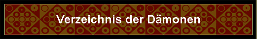 Verzeichnis der D�monen